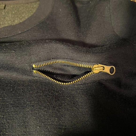 APC Navy Chest Zipper Sweater - Picture 2 of 4